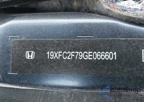 2016 Honda Civic Ex z USA, uszkodzony, nr VIN 19XFC2F79GE066601